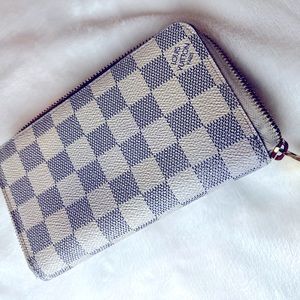 Louis Vuitton Damier Azur Compact Zippy Wallet